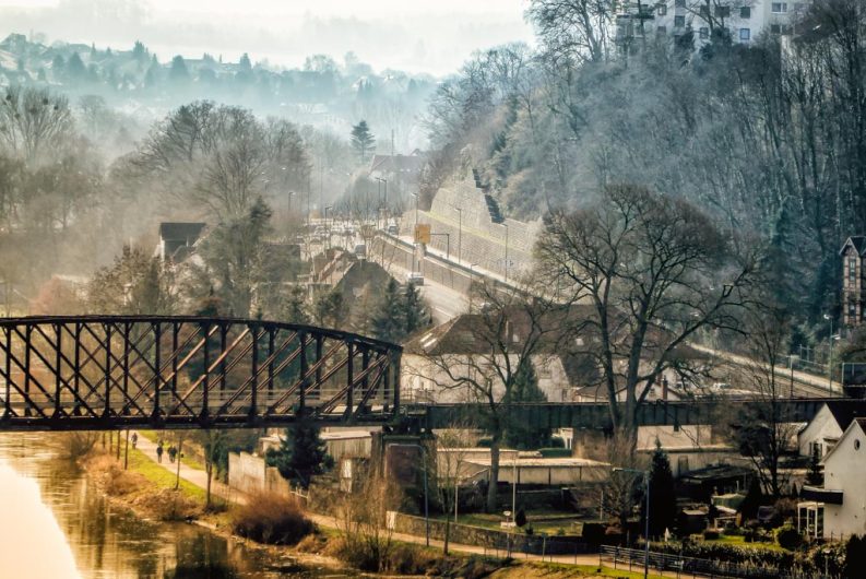 Blick auf die Pyrmonter Straße in Hameln