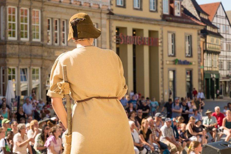 Reportagen: Szene beim Rats Musical in Hameln