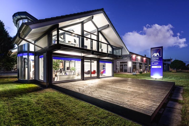 Thema Immobilien: Gebäude der AXA-Generalvertretung