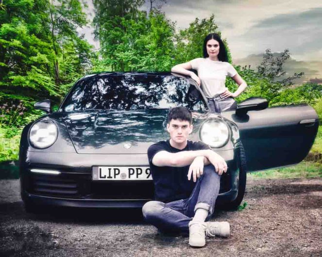 Models mit Porsche