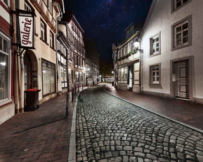Die Alte Marktstraße in Hameln