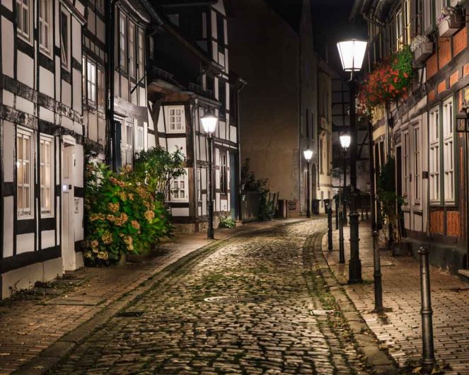 Altstadtgasse in Hameln: Die Großehofstraße